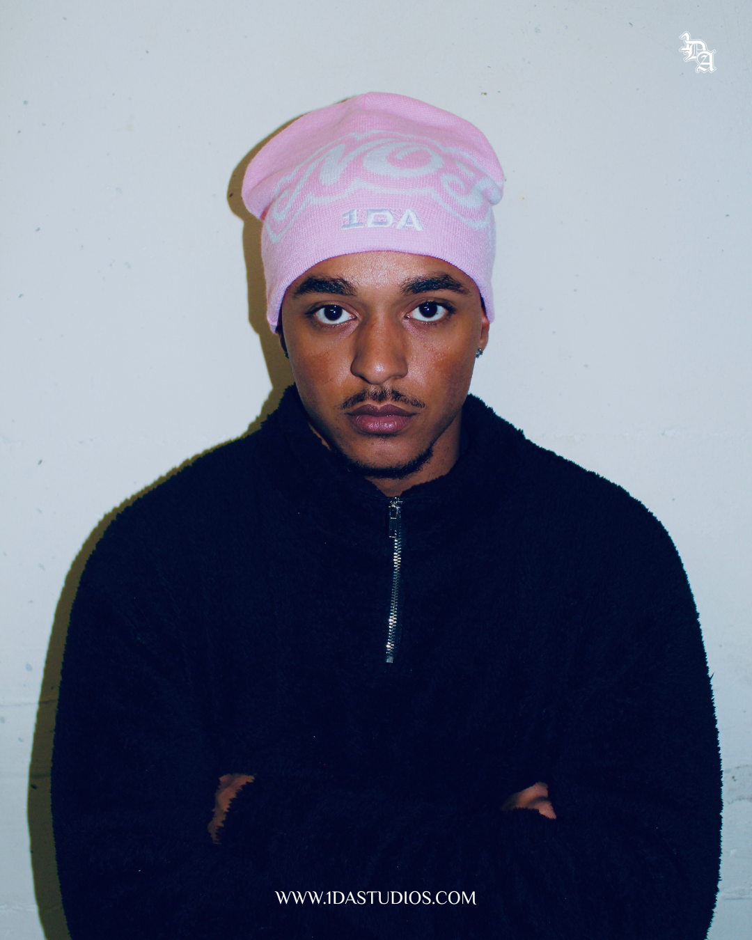 Pink 1DA Beanie