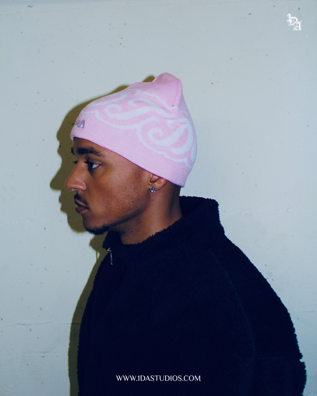 Pink 1DA Beanie