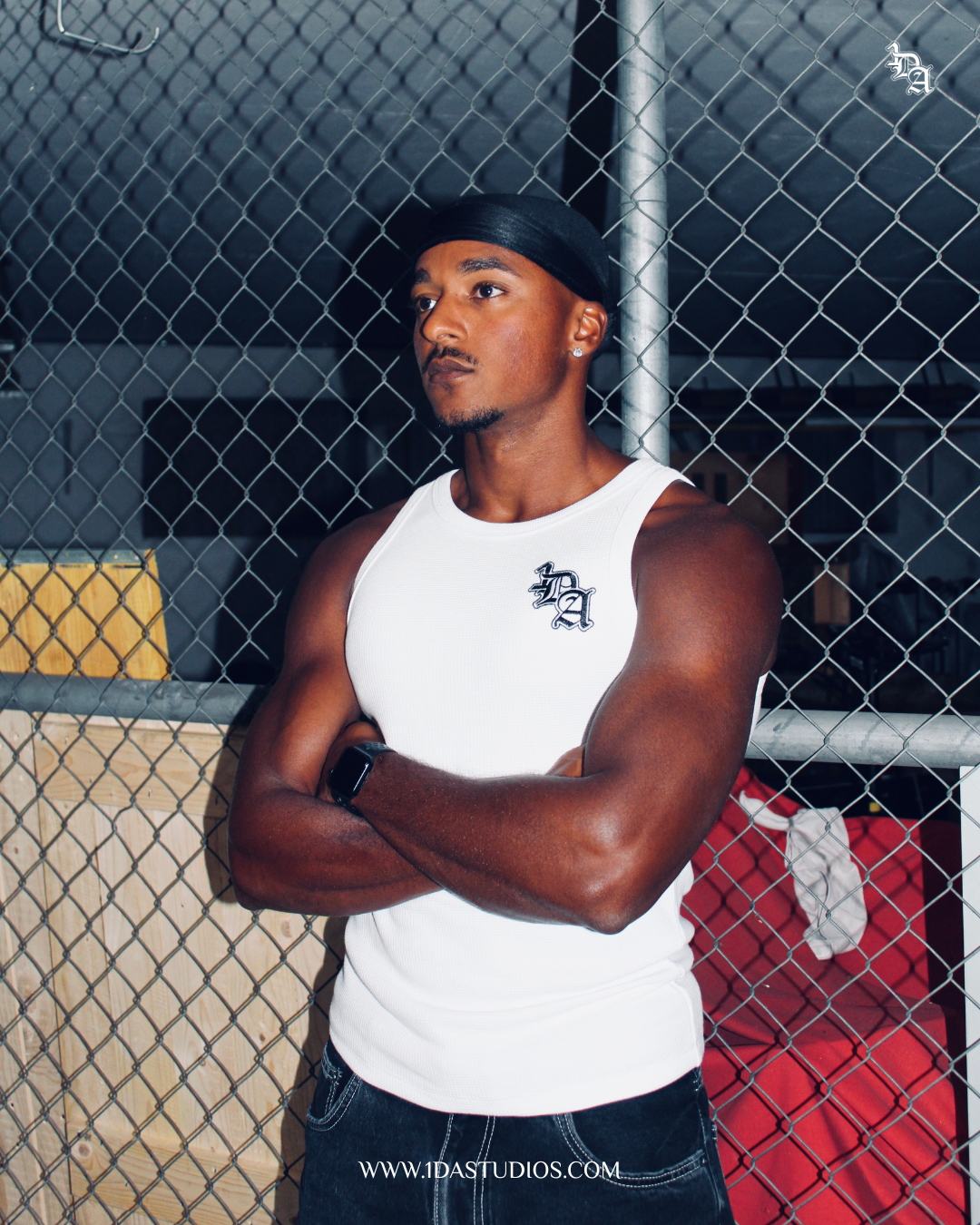 Waffle Tanktop White