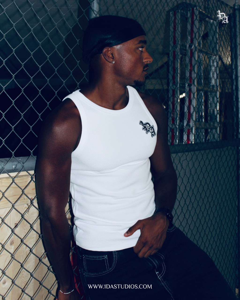 Waffle Tanktop White
