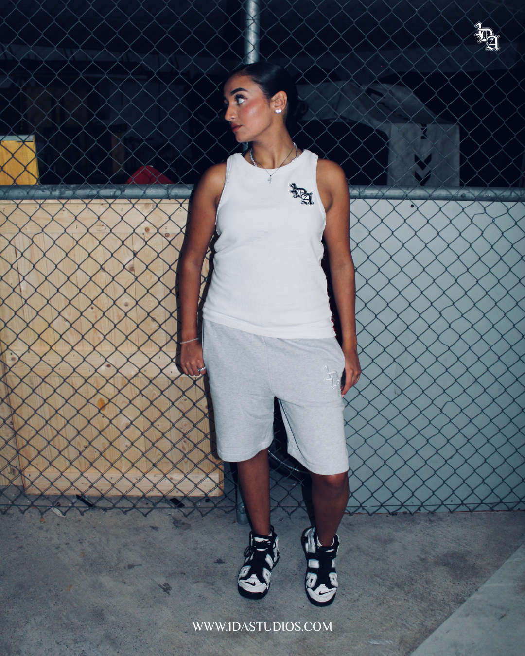 Waffle Tanktop White