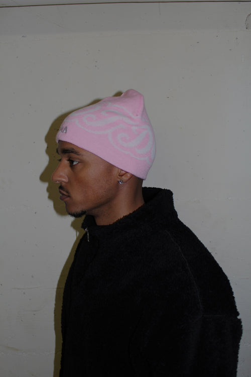 Pink 1DA Beanie