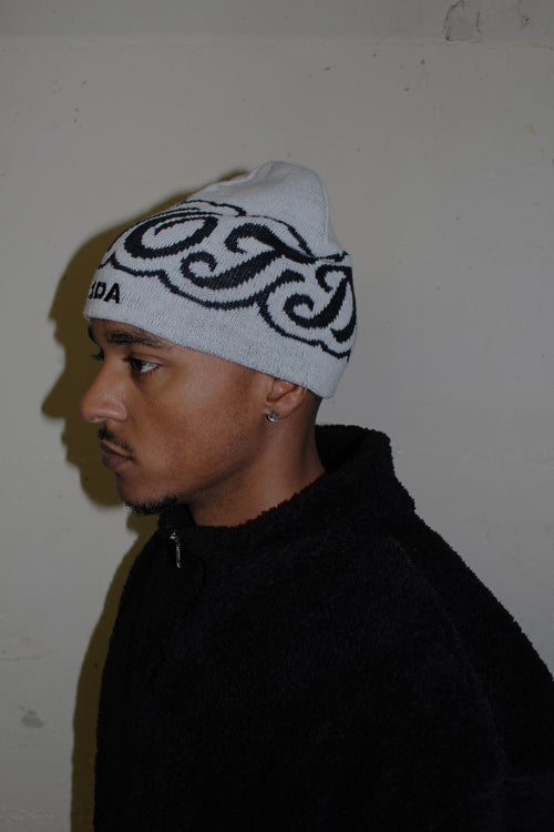 Grey 1DA Beanie
