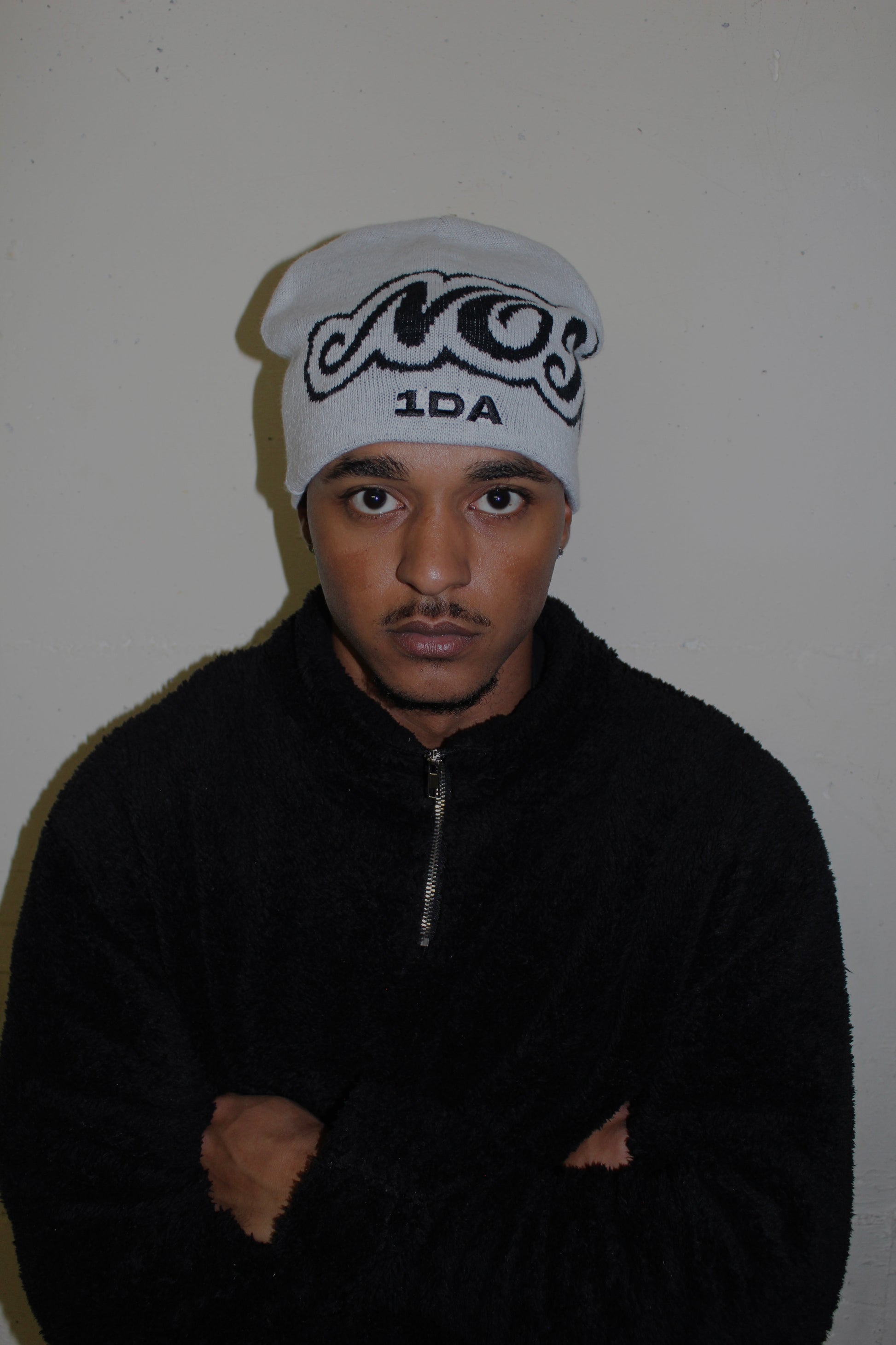 Grey 1DA Beanie